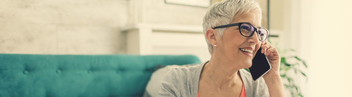 Mature woman Home budgeting