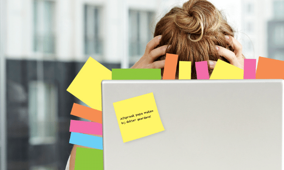 Overlegtafels blikvanger